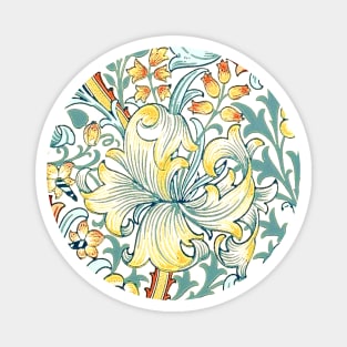 William Morris Golden Lily Magnet